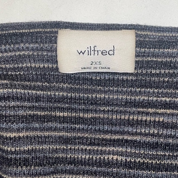Wilfred Ribbed Knit Top XXS - Picture 3 of 3